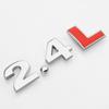 Наклейка с указанием объема двигателя 1.4T1.8T2.0T3.0T2.0L2.4L3.0L металлическая модифицированная наклейка на автомобиль наклейка на заднюю часть автомобиля