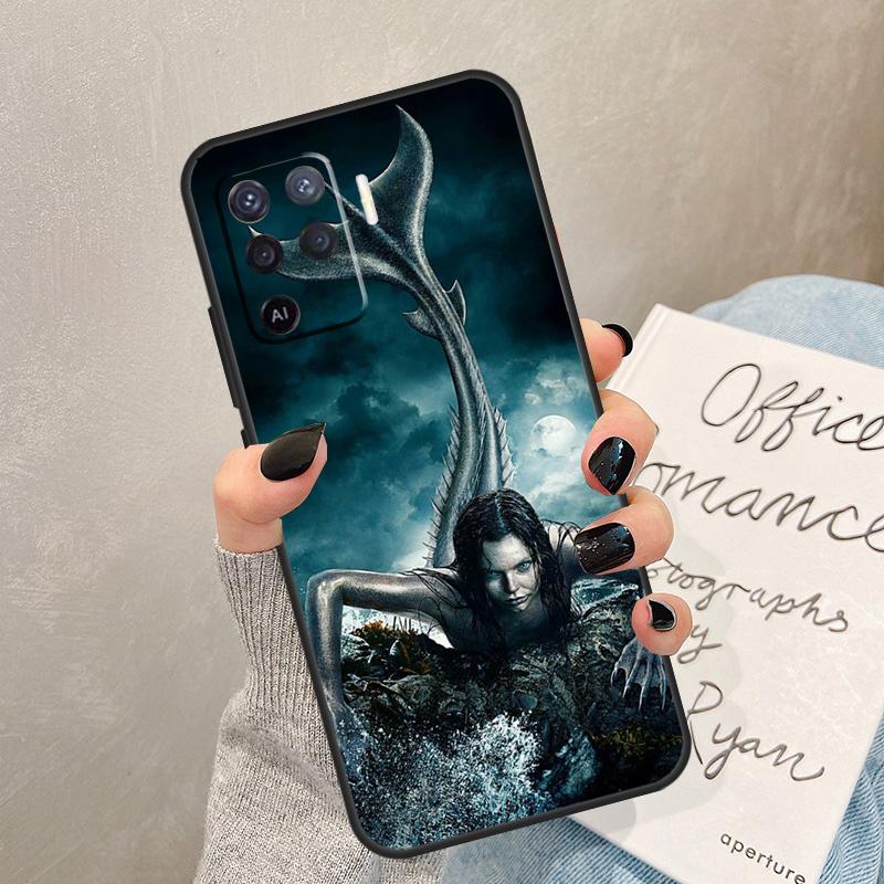Чехол 'Русалка' для Oppo A40 A60 A80 A78 A38 A18 A98 A58 A96 A76 A16 A94 A74 A54 A15 A17 A57 A77 A5 Pro