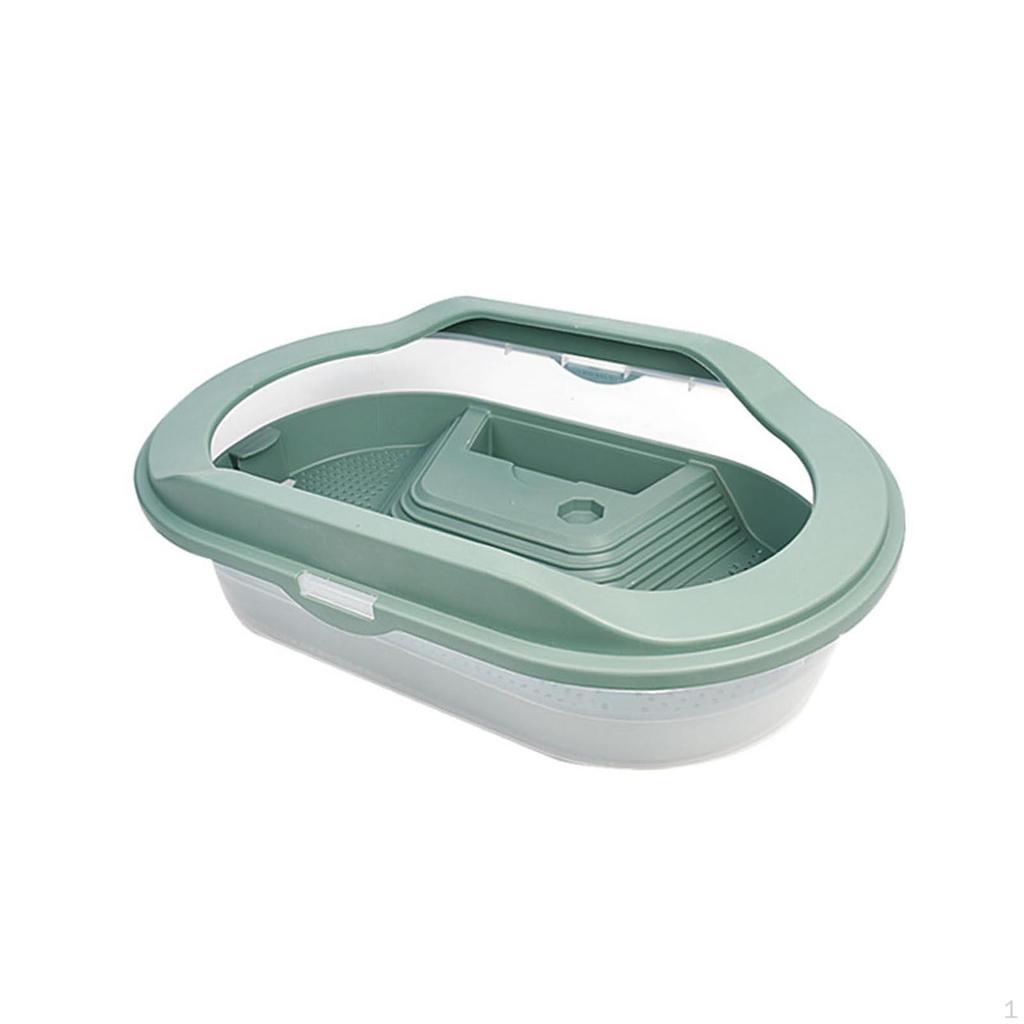 Portable Turtle Tank with Sun Terrace - Ideal for Reptiles and Amphibians