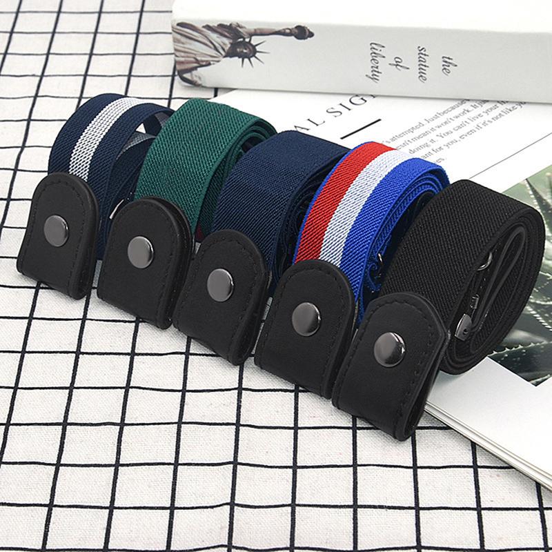 Женский эластичный ленивый пояс, женские без пряжки, ремень для джинсов, платье, эластичные ремни, женские