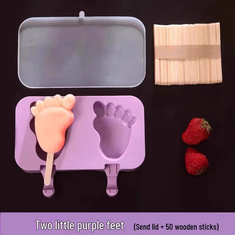 Silicone Teddy Bear Ice Cream Mold for Homemade Popsicles and Ice Cubes