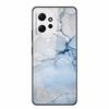 Мраморный Стеклянный Чехол для Redmi Note 12 4G Закаленное Заднее Покрытие Жесткие Чехлы для Xiaomi Redmi Note12 4G Защитная Оболочка Цветная Capa
