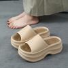 Thick EVA Slippers Summer Women's Slippers Wear Home  Platform Sandals Fashion Outwear Non Slip Elevated Slippers Women