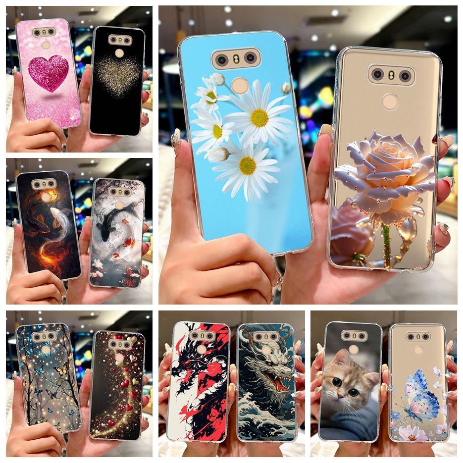 Чехол для LG G6 LG G6+ H870 H871 H872 H873 H870K Роскошный Модный Расписной Чехол 5.7'' Мягкий Силиконовый Чехол Для LG G6 Plus LGG6 Fundas