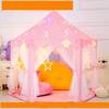 Girls Play Tent Hexagon Princess Castle House Palace Tents Kids Playhouse with Star Light for Indoor