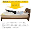 Bed and Mattress Foot Pillow Leg Meotoiwa High Resilience Low Resilience Bed Leg Leg Smartphone Nursing Velour Foot Foot Pillow Leg Pillow Cushion,