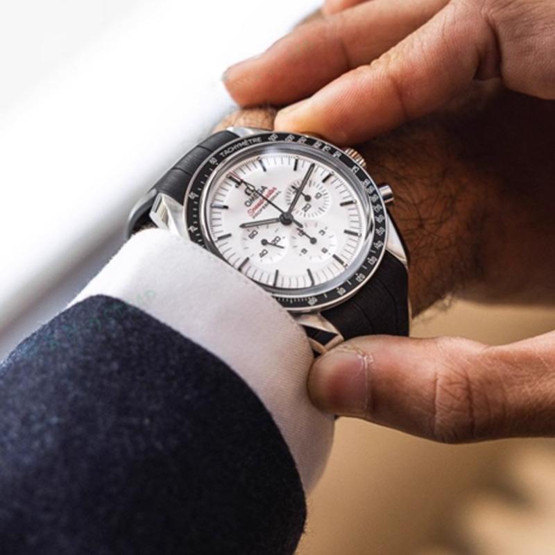 Для часов совместной серии Omega&Swatch Super Moon Seamaster 300 Мужские часы Высококачественный силиконовый водонепроницаемый ремешок для часов