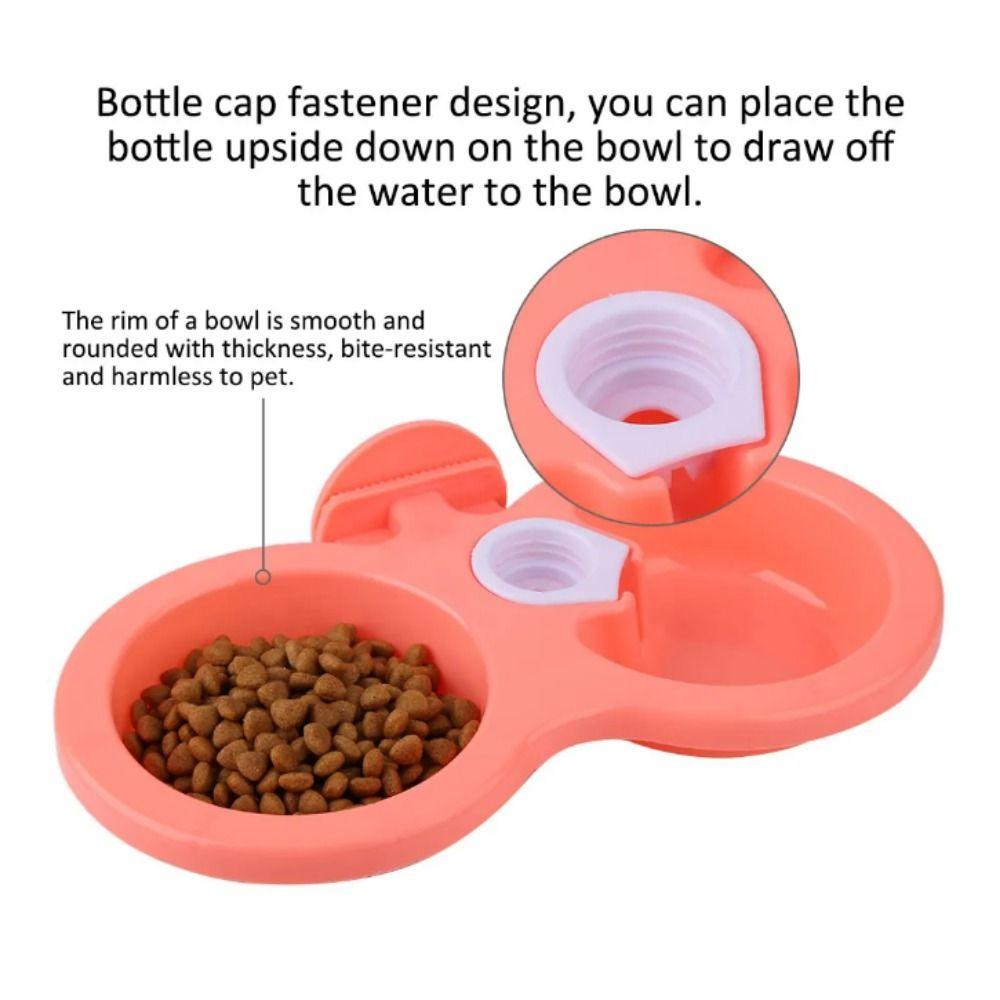 Подвесная подвесная клетка, двойная миска для собак, двойная миска, фонтан для воды для домашних животных, миска для воды для корма для собак, кошки