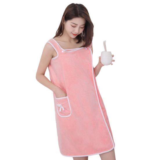 Женское носимое банное полотенце с регулируемыми лямками, мягкое, впитывающее воду, для спа на открытом воздухе