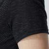 Under Armour Однотонная облегающая футболка с круглым вырезом и коротким рукавом для бега, женская черная 1375270-001