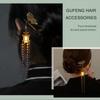 Woman Ethnic Style Hairpin Creative Hairpin Lamp Tassel Sticks Barrettes for Birthday Gifts New Year's Gifts