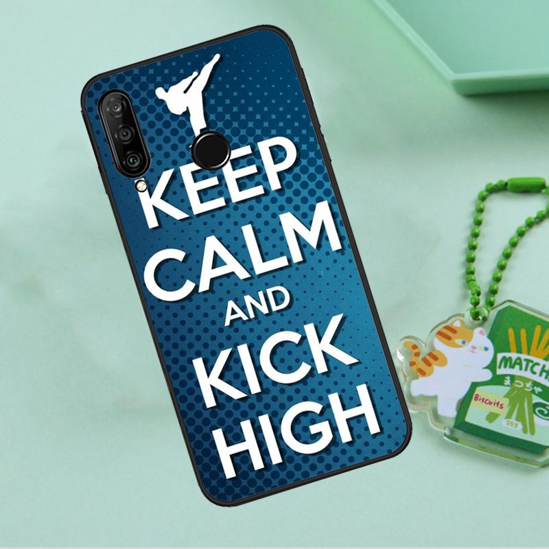 Чехол Kung Fu Karate Taekwondo Martial для Huawei Nova 10 9 SE 5T 12s 12i 11i Y91 Y90 Y60 Y70 Y72 Y61 P20 P40 P30 Lite P60 Pro