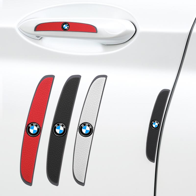 4Pcs BMW Car Door Anti Scratch Protection Strips Accessories For BMW M E46 E90 E60 F30 F10 E39 E36 F20 G30 G20 E87 E92 E91 E30 MP1