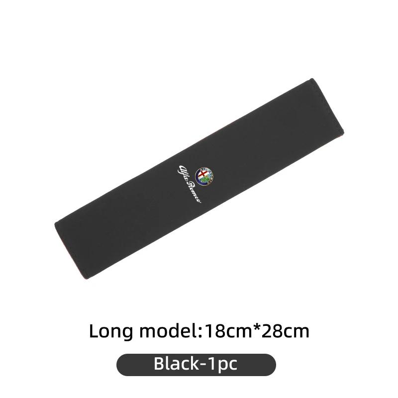 Suede Car Seat Belt Shoulder Protector Cover Safety Padding Pad For Alfa Romeo 159 Giulietta Giulia 147 Mito 156 159 166 GT