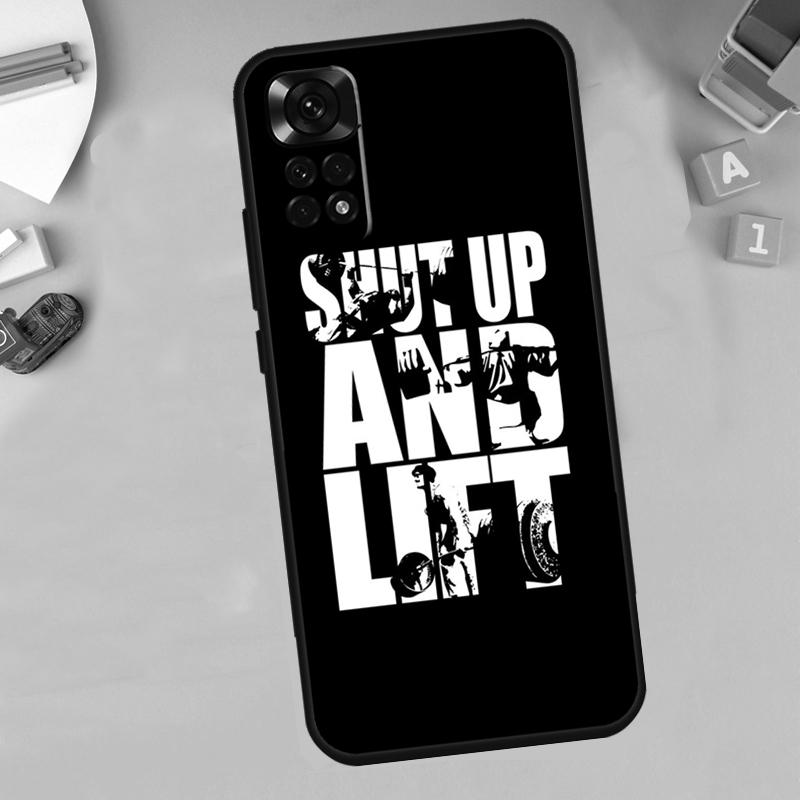 Цитаты для бодибилдинга, тренажерного зала, фитнеса Для чехла на телефон Xiaomi Redmi Note 13 14 9 10 11 12 15 Pro Plus Для Redmi 15 C 14C 10C 12C 13C