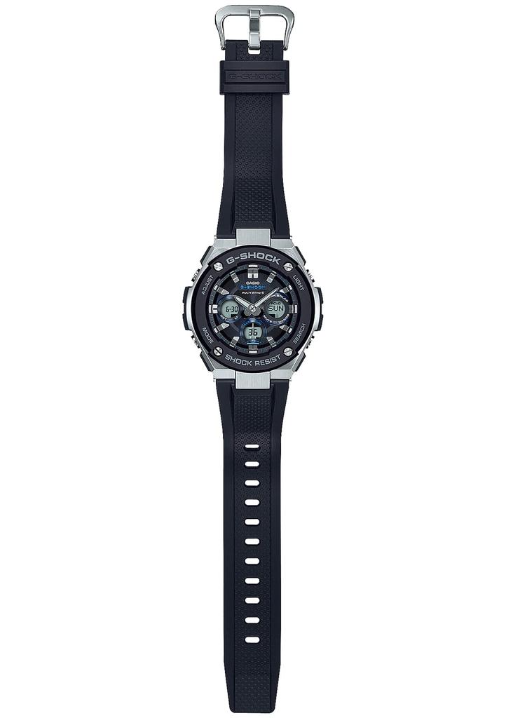 [Casio] Часы G-SHOCK G-STEEL Радиоуправляемые На солнечной батарее Огненный Пакет '22 GST-W300FP-1A2JR Мужские Черные
