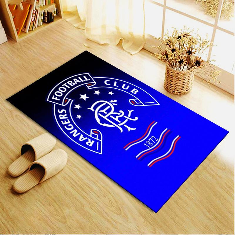 2025 New Rangers F.C Carpet Rug for Living Room Bedroom Home Sofa Decoration,Kids play Non-slip Floor Mat126