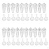 Набор из 60 маленьких белых пластиковых крючков-подвесов для картин для дома и офиса (