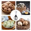 Quail Egg Scissor Kitchen Tools Durable Quail Egg Shell Scissors Rust Resistant Stainless Steel Blade Egg Shell Opener