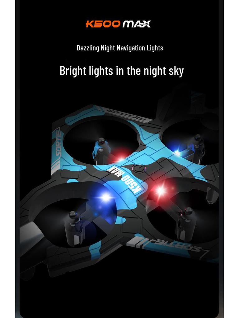 K500MAX Fighter Quadcopter: Stunt Roll & Hover Drone