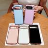 Роскошный однотонный глянцевый мягкий чехол TPU для Google Pixel 9 Pro XL 8 Pro 7A, ультратонкое покрытие, защита линз, противоударный глянцевый чехол для телефона