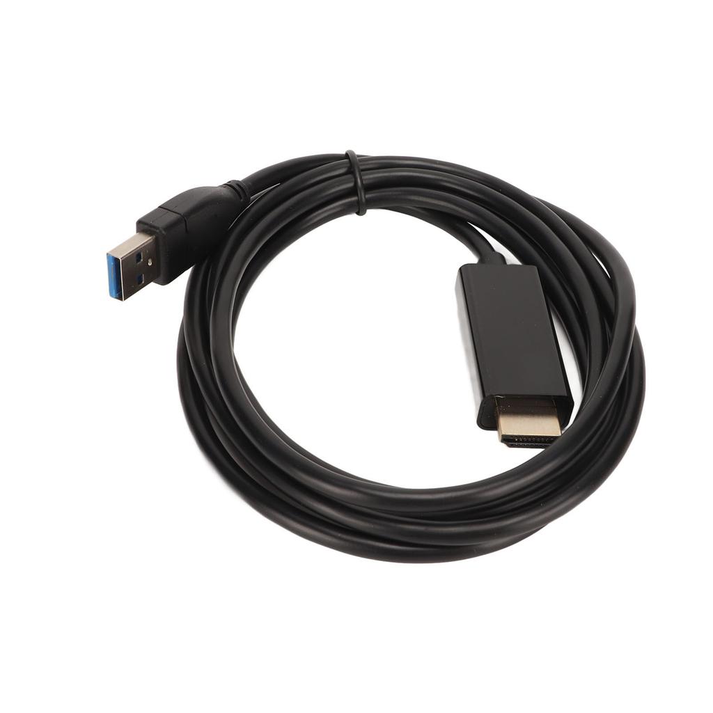 Кабель-адаптер USB3.0 к HD мультимедийному интерфейсу 5.9 футов 4K Кабель Plug and Play для OS X для Windows 10