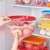 Герметичный набор контейнеров для хранения продуктов из 7 штук - круглые, прямоугольные и квадратные формы для организации кухни