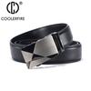 Мужской ремень известного бренда, роскошные мужские ремни из натуральной кожи высшего качества, металлический ремешок с автоматической пряжкой
