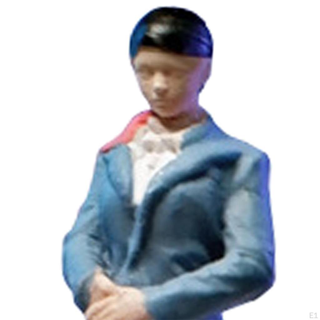 1:64 масштаба фигурка человека крошечная модель реквизит для фильма фигурка декор смола диорама пейзаж