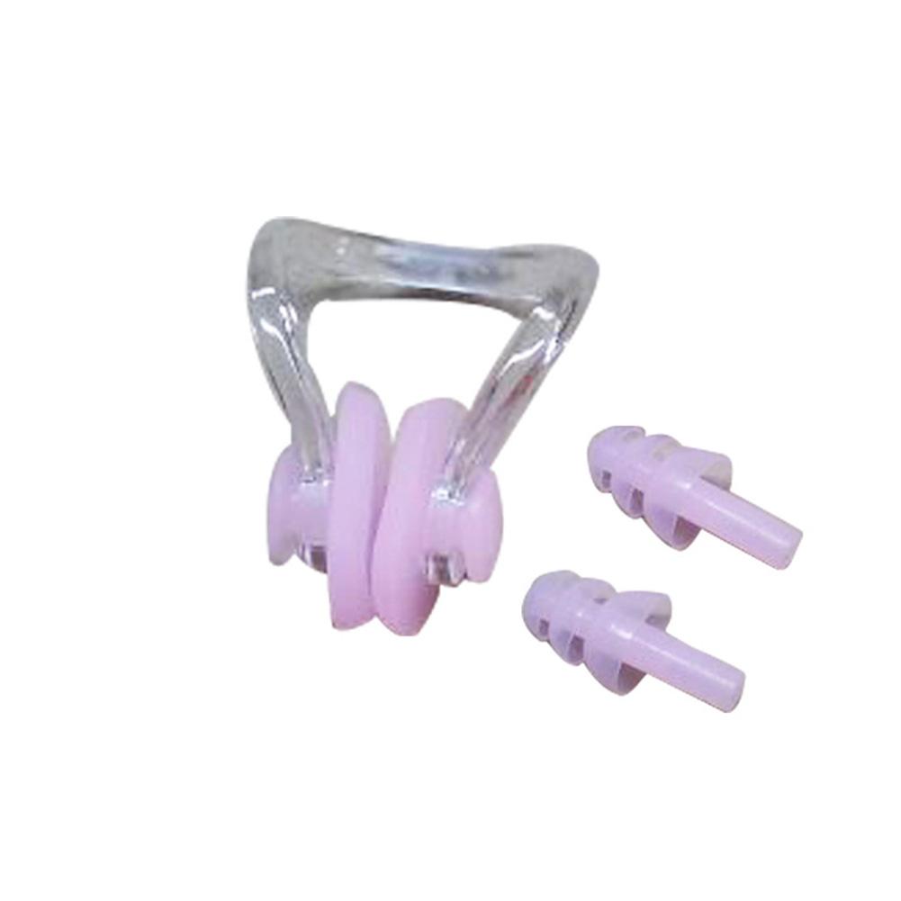 W12 Swimming Earplugs Nose Clip Set Waterproof Silicone Swimming Equipment For Surfing Diving Swimming