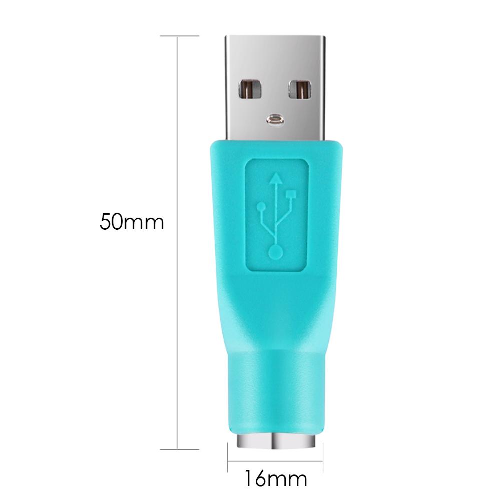 PS/2 Female to USB Male Adapter Converter Connector for Keyboard Mouse USB Male to PS2 Adapter Converter Connector
