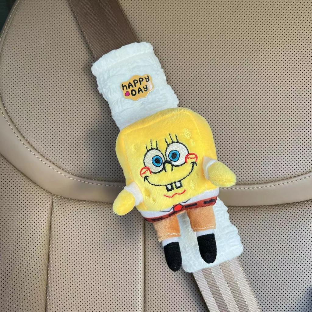Women Cartoon Car Seatbelt Shoulder Pad Summer Anti Chafe Interior Accessory