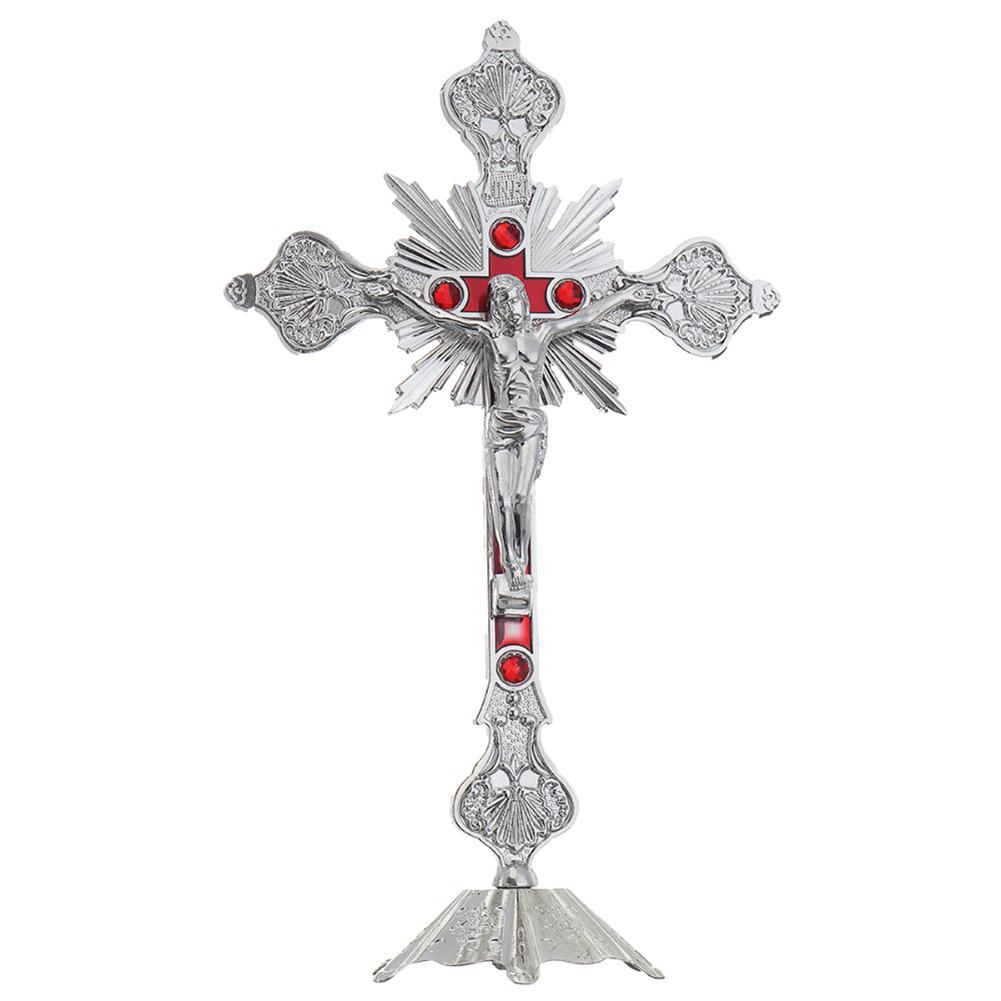 Sweet Room,Antique Catholic Religious Altar Standing Wall Crucifix Cross Church Decoration