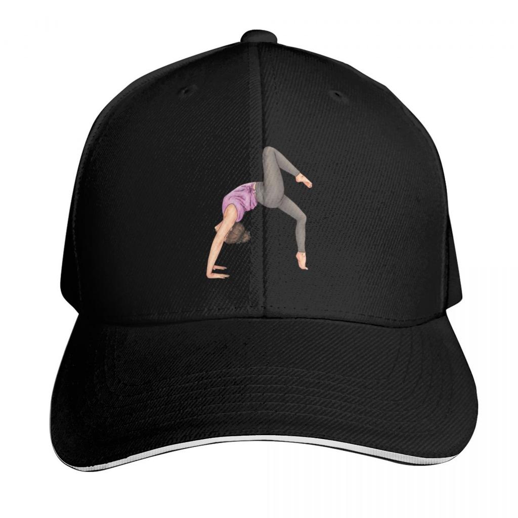 Yoga Wheel Pose Baseball Cap Golf Hat custom Hat Snapback Cap Cosplay Luxury Women Unisexs