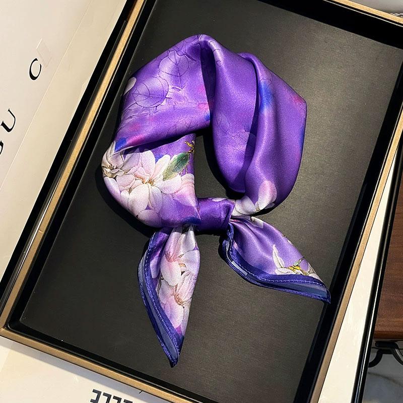 100% натуральный шелковый шарф женский бандана квадратные шарфы шарф платок шелковица мода роскошь высокое качество хиджаб платок женский