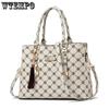 WTEMPO Women  Bag 2022 New Fashion Bag Large Capacity Temperament Portable Messenger Shoulder Bag