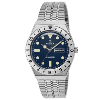 Часы Timex Q Timex TW2V18300 Синий циферблат Импортные [TIMEX] Мужские [Обычный продукт] [Товары]