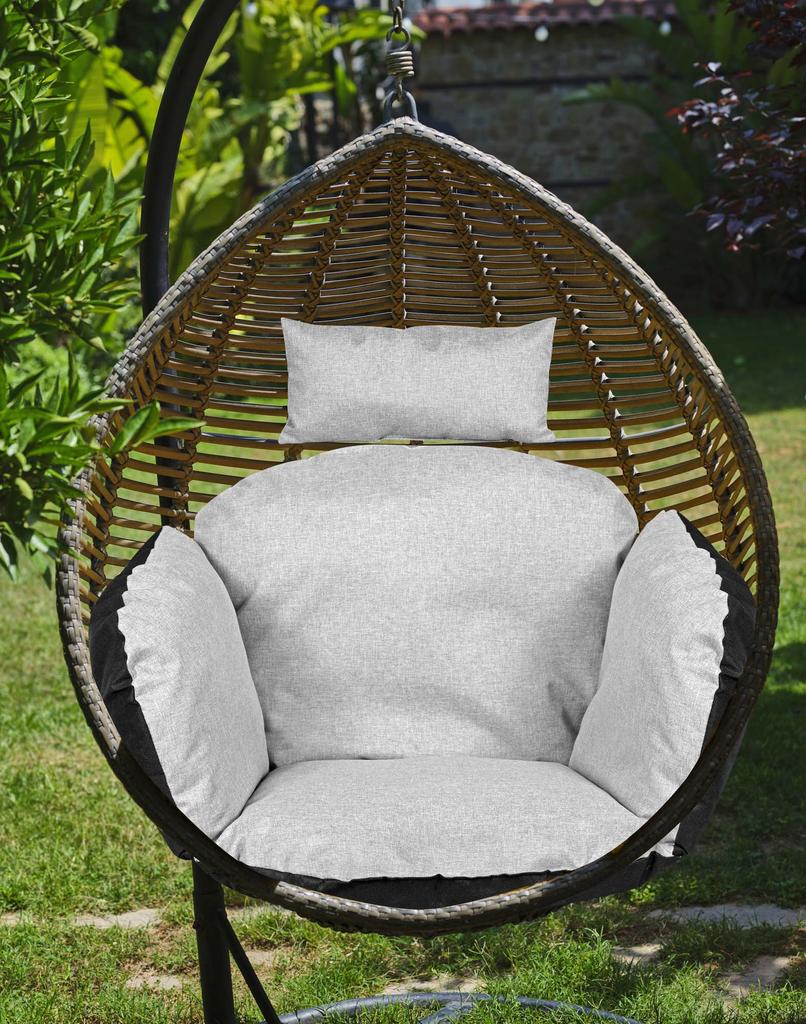 Garden Cushion 112x113 Cm for Hanging Chair Stork Nest Waterproof In 6 Colours
