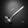 HANYANG 304 Stainless Steel Soup Shell Leakage Spoon Gold Titanium Plated Multi-specification Hot Pot Soup Spoon Household Kitchen Tableware