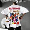 Dragon Ball Z Мастер Роши Аниме Футболка Мужская Женская Хлопок Короткий Рукав Футболка Графический Принт Streetwear Повседневный Летний Топ 2026 Y2k