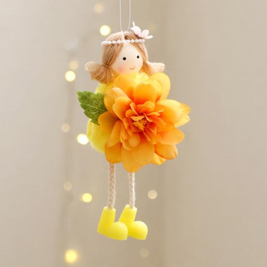 Весенняя Фея Девочка Украшение Цветок Ангел Подвеска Мечтательная Сказка