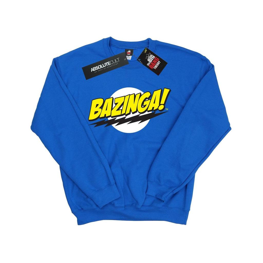 The Big Bang Theory Boys Sheldon Bazinga Sweatshirt