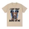 I Got That Dawg in Me Xray Funny Meme T shirt Unisex Fashion Short Sleeve Tshirts Cotton Oversized Short Sleeve Tshirt Streetwear