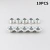 M10 Threaded Tube With Nut For Lamps Hollow Screw Metal Pipe Teeth Whitening Theead Repair Lighting Base Connecting Accessories