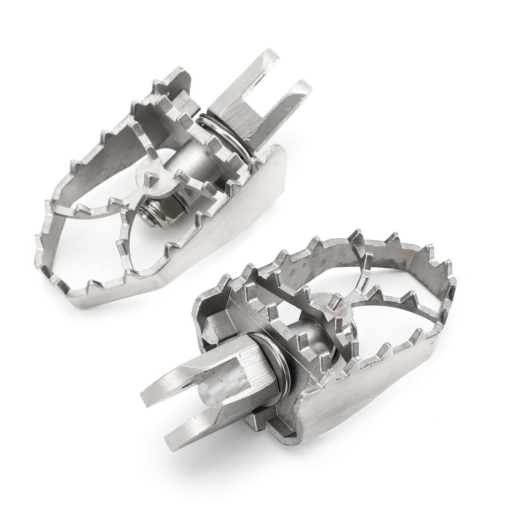 Front Foot Pegs Pedal Pad Footpegs for SUZUKI GW250 INAZUMA 2011-2021