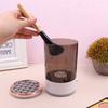 Electric Makeup Brush Cleaner Fast Cleaning And Drying Transparent Body For Easy Monitoring