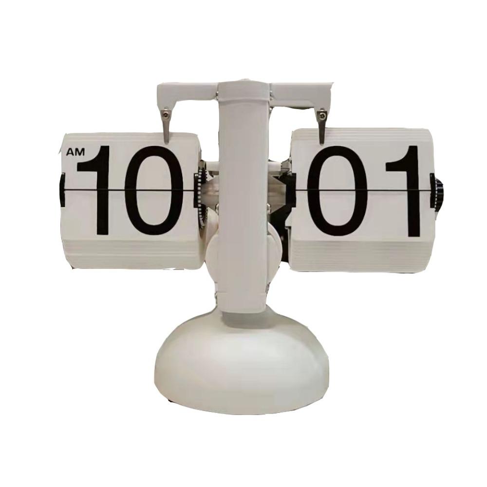 Автоматический переворот страниц Цифровые Автоматические Переворачивающиеся Часы Внутренний Механизм Кварцевый Механизм Кварцевые Часы Съемные Точные