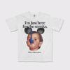 FEEGO Men's Unisex Short-Sleeve Round Neck T-Shirt - Funny Magic Kingdom I'm Jus