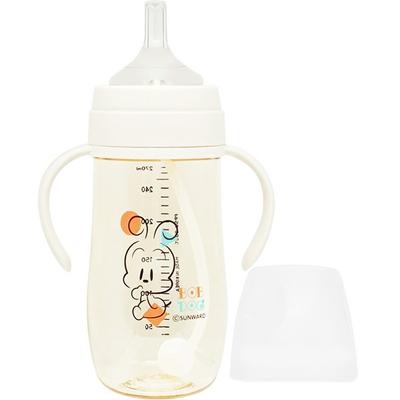 Bobdog PPSU Bebe Чашка соломинка 270мл, кремово-белый, 1 шт.