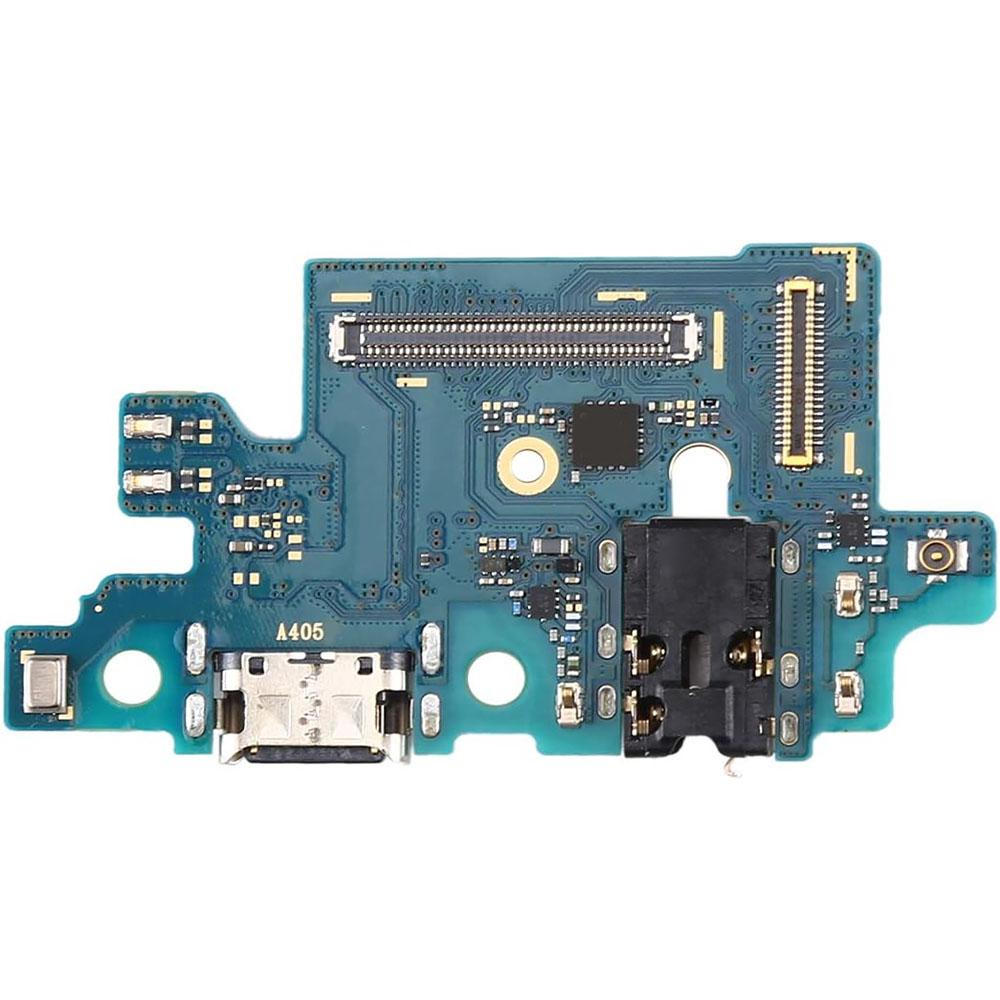 Разъем для док-станции, разъем для микрофона, плата для Samsung Galaxy A40 SM-A405F